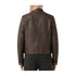 Aisha Café Racer Leather Jacket for Women